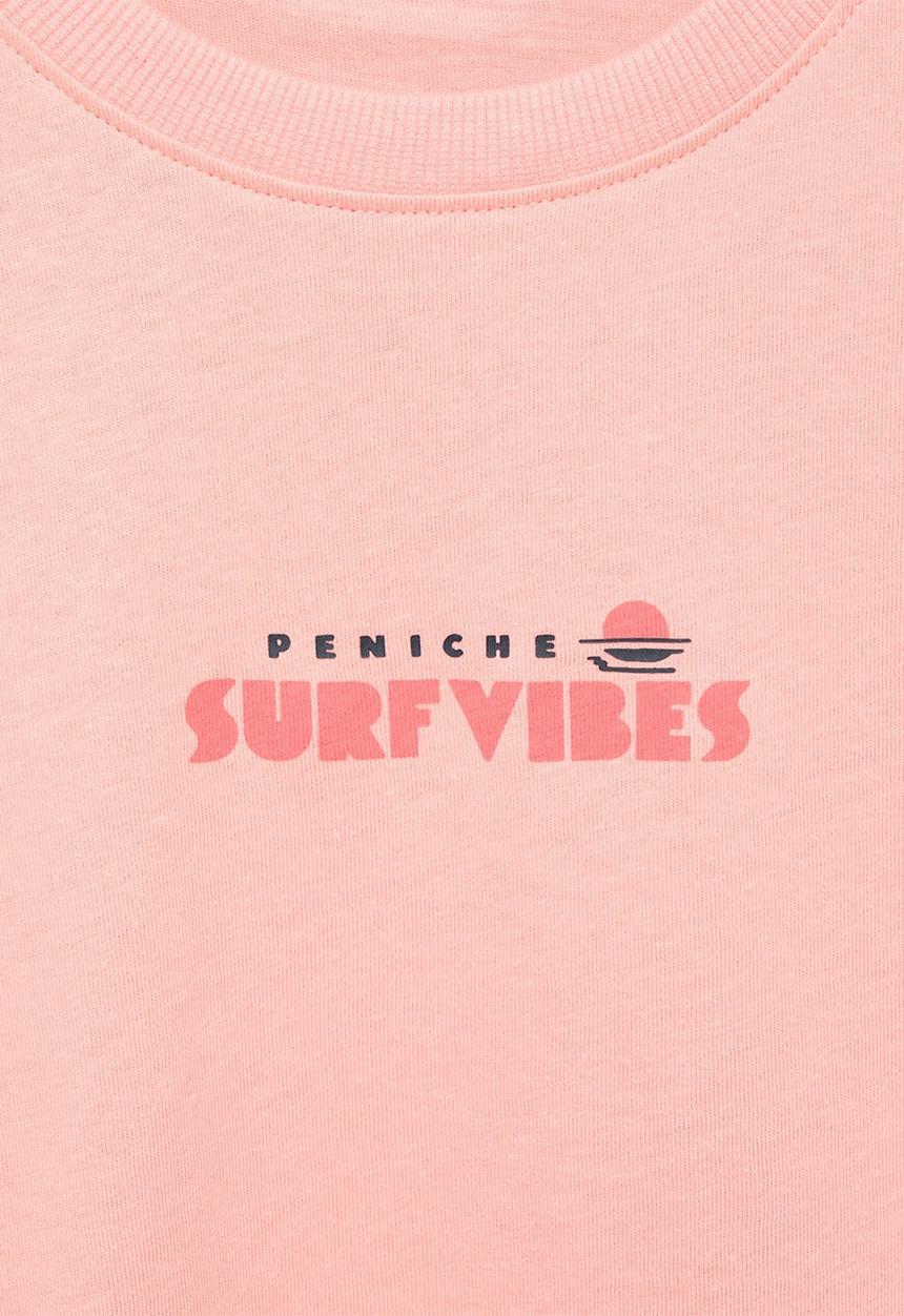 MANGO - T-shirt peniche - light pastel orange
