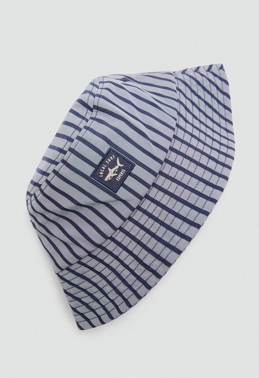 MANGO - Beanie shark - medium blue