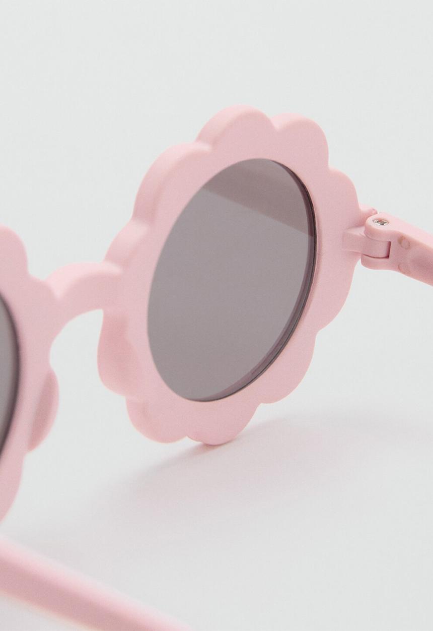 MANGO - Sunglasses flower - light pastel pink
