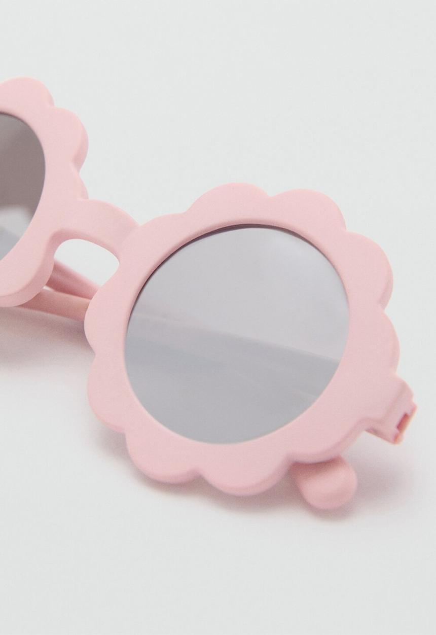 MANGO - Sunglasses flower - light pastel pink