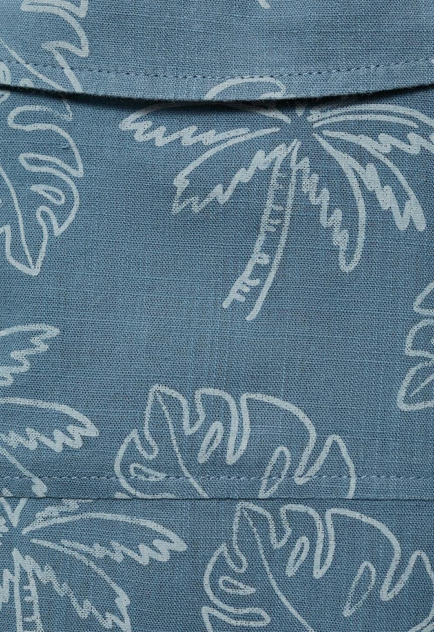 MANGO - Shirt fiji - medium blue