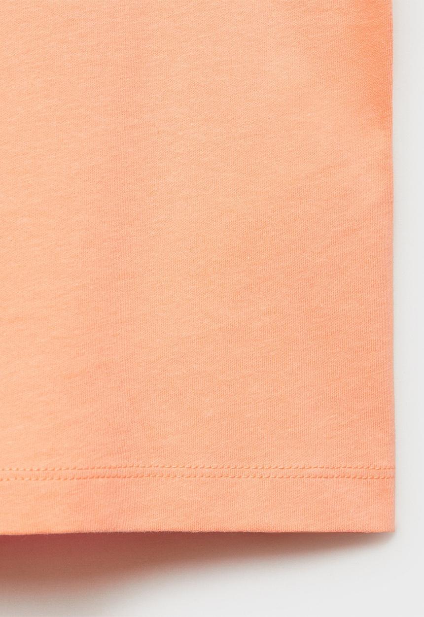 MANGO - T-shirt esen4 - orange