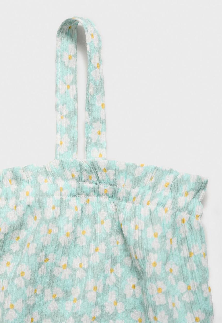 MANGO - T-shirt margi - turquoise aqua