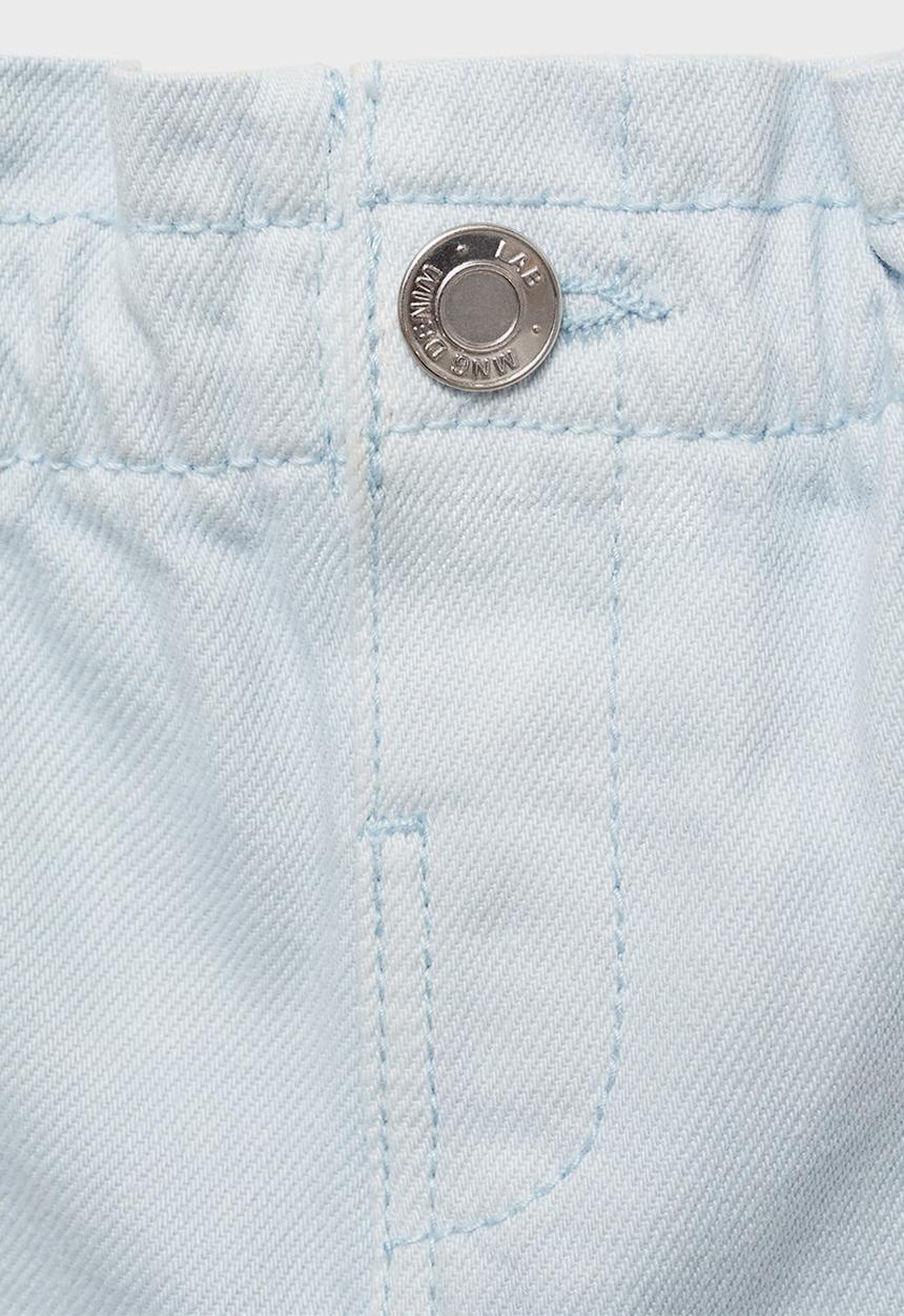 MANGO - Shorts pepi - sky blue