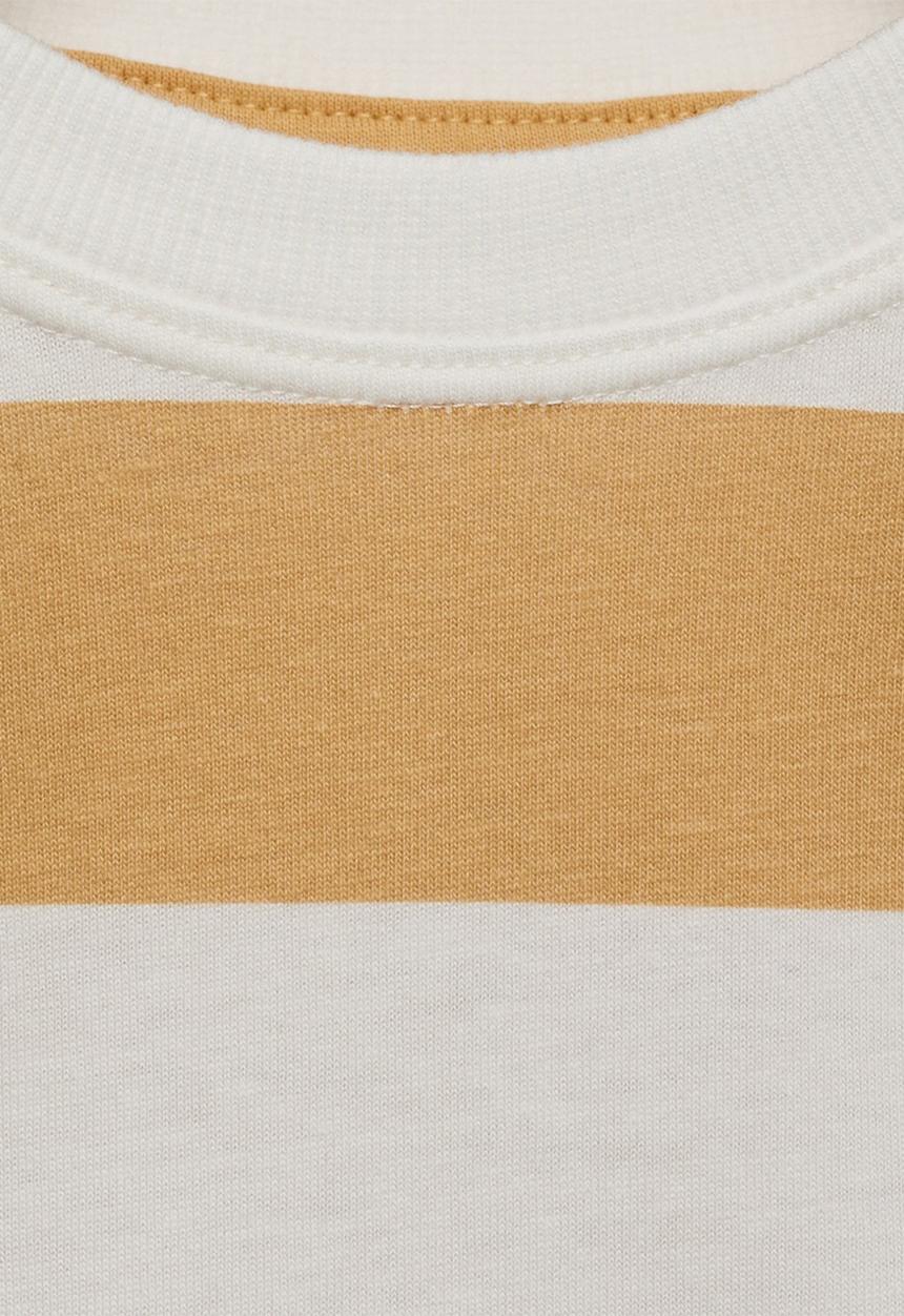 MANGO - T-shirt soderb - dark yellow