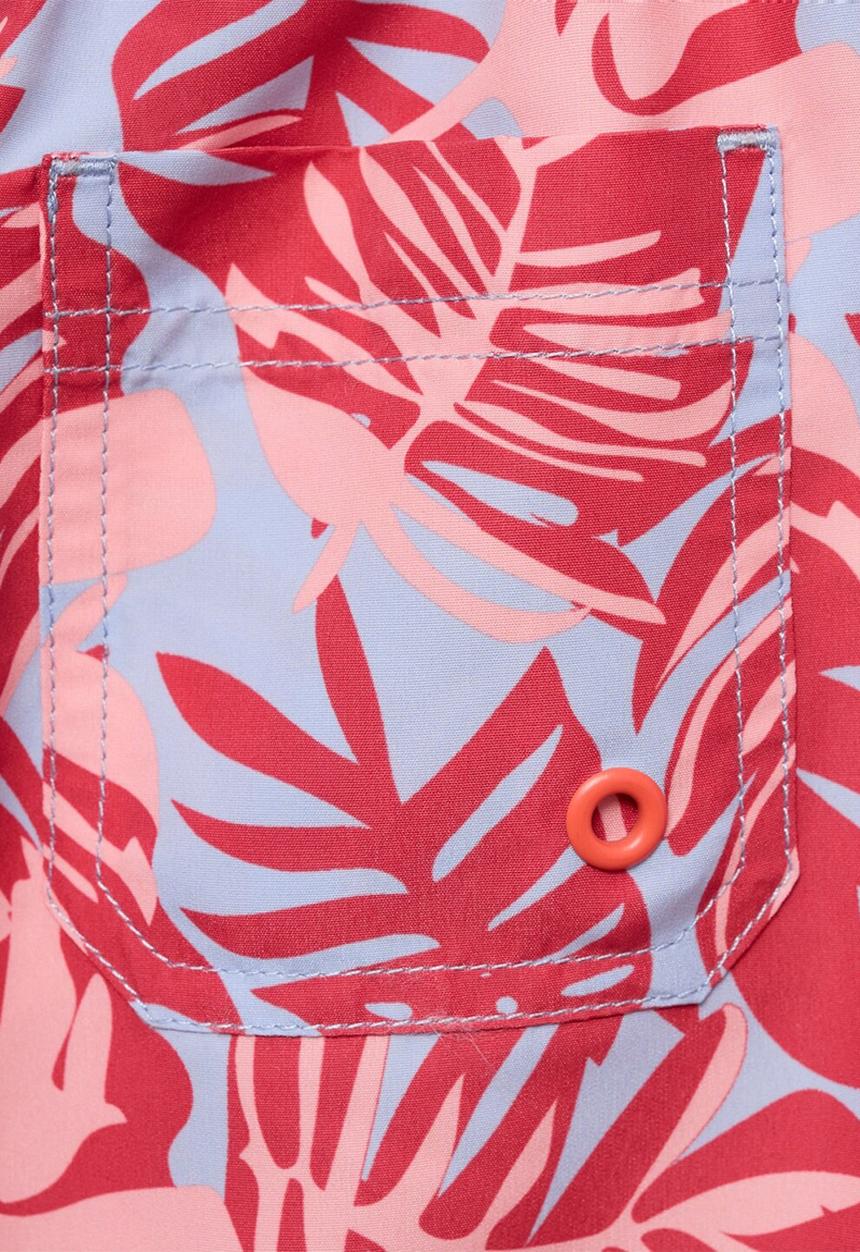 MANGO - Swimsuit leafbb - bright red