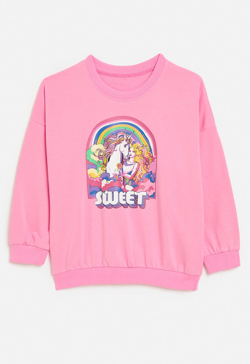 Pop Candy - Printed sweat top - pink