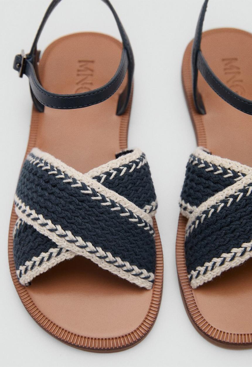 MANGO - Sandals aroa - medium blue