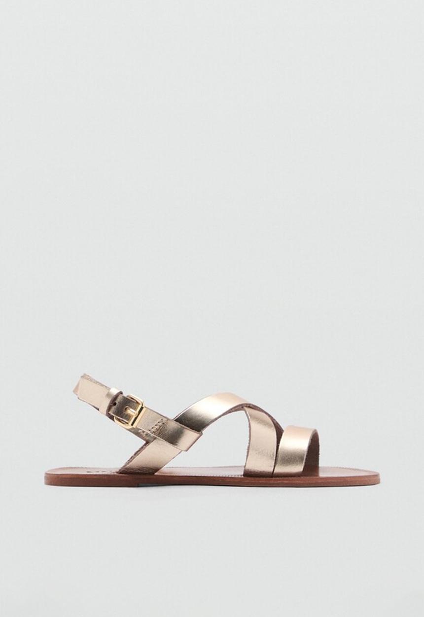 MANGO - Sandals ariel - gold