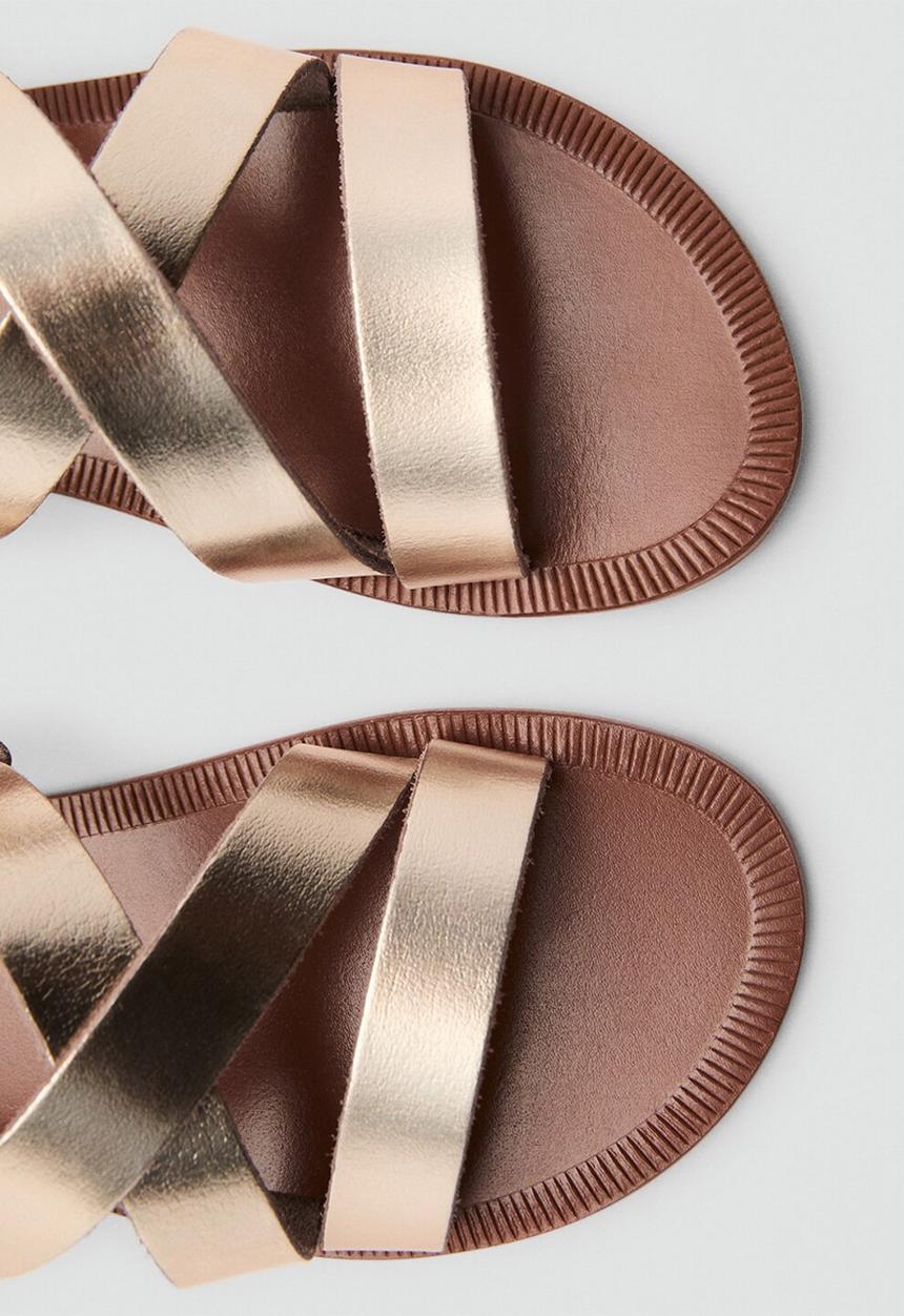 MANGO - Sandals ariel - gold