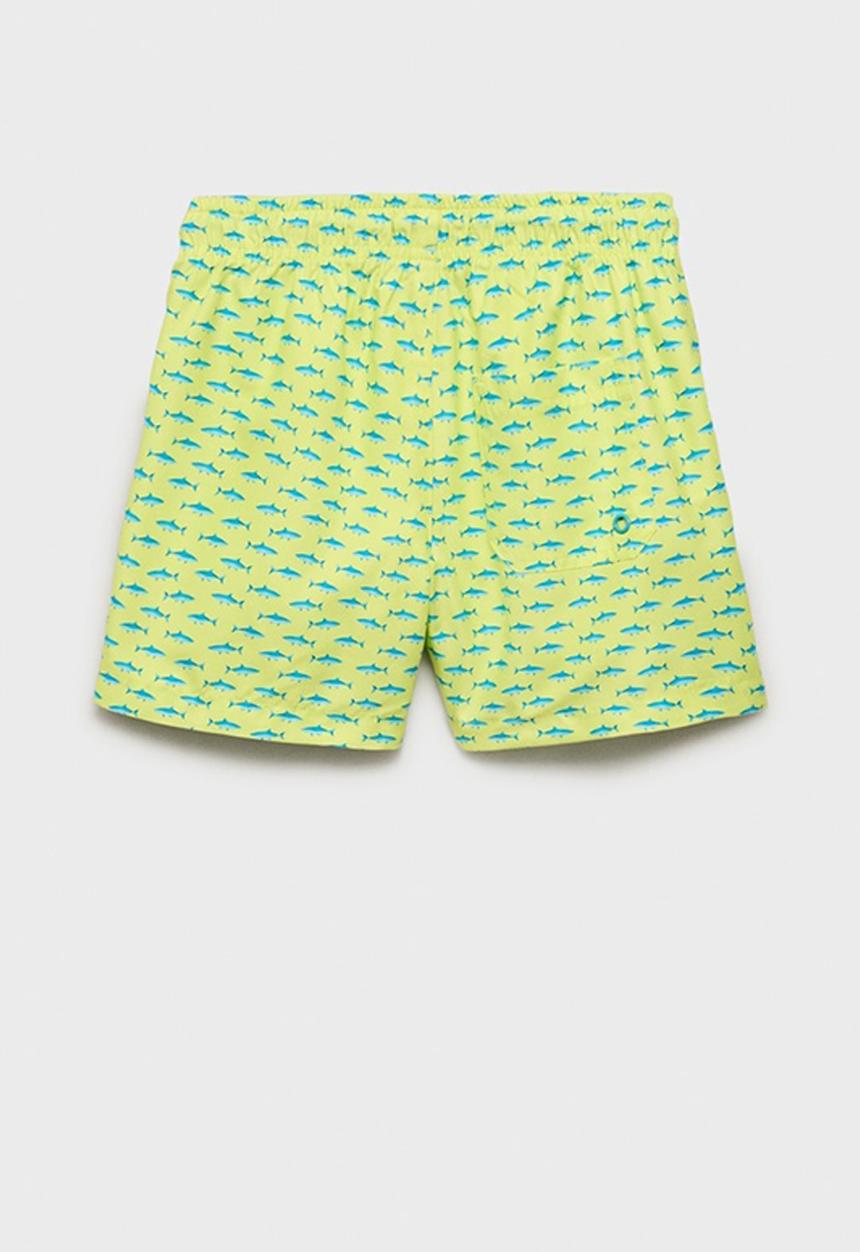 MANGO - Swimsuit sharkkb - lime