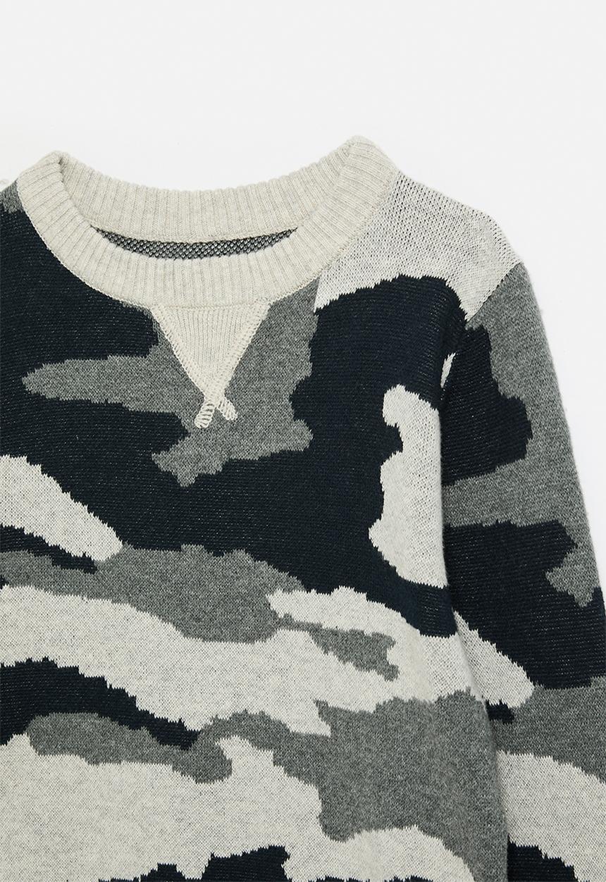 Pop Candy - Camo print jersey - multi