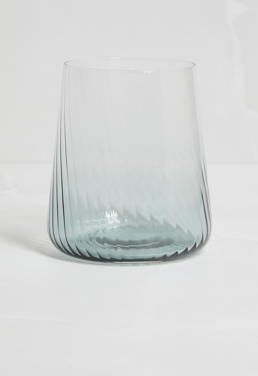 Excellent Houseware - Ombre tumbler glass set of 4 - green