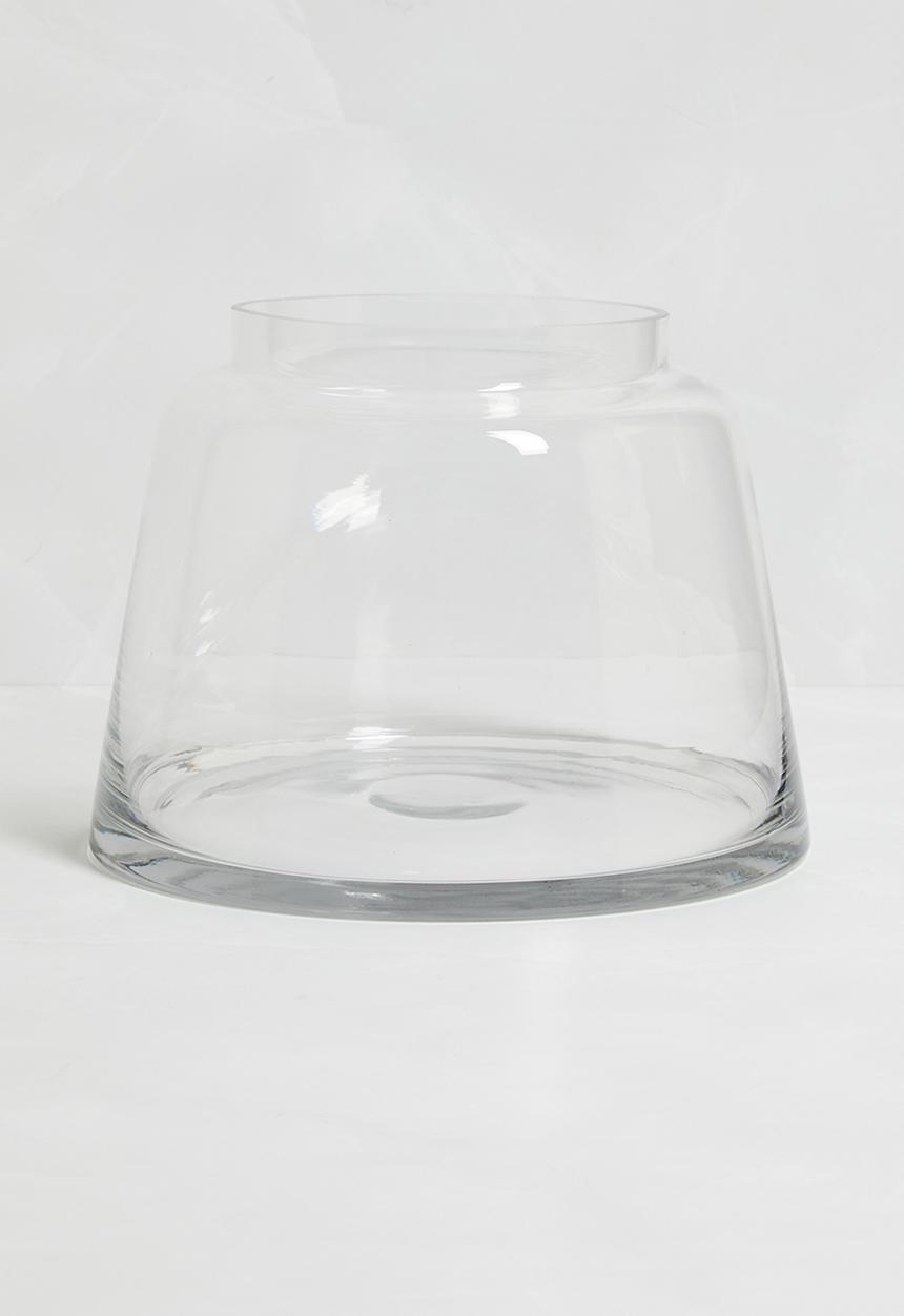 Silk By Design - Kaloh glass vase - Clear