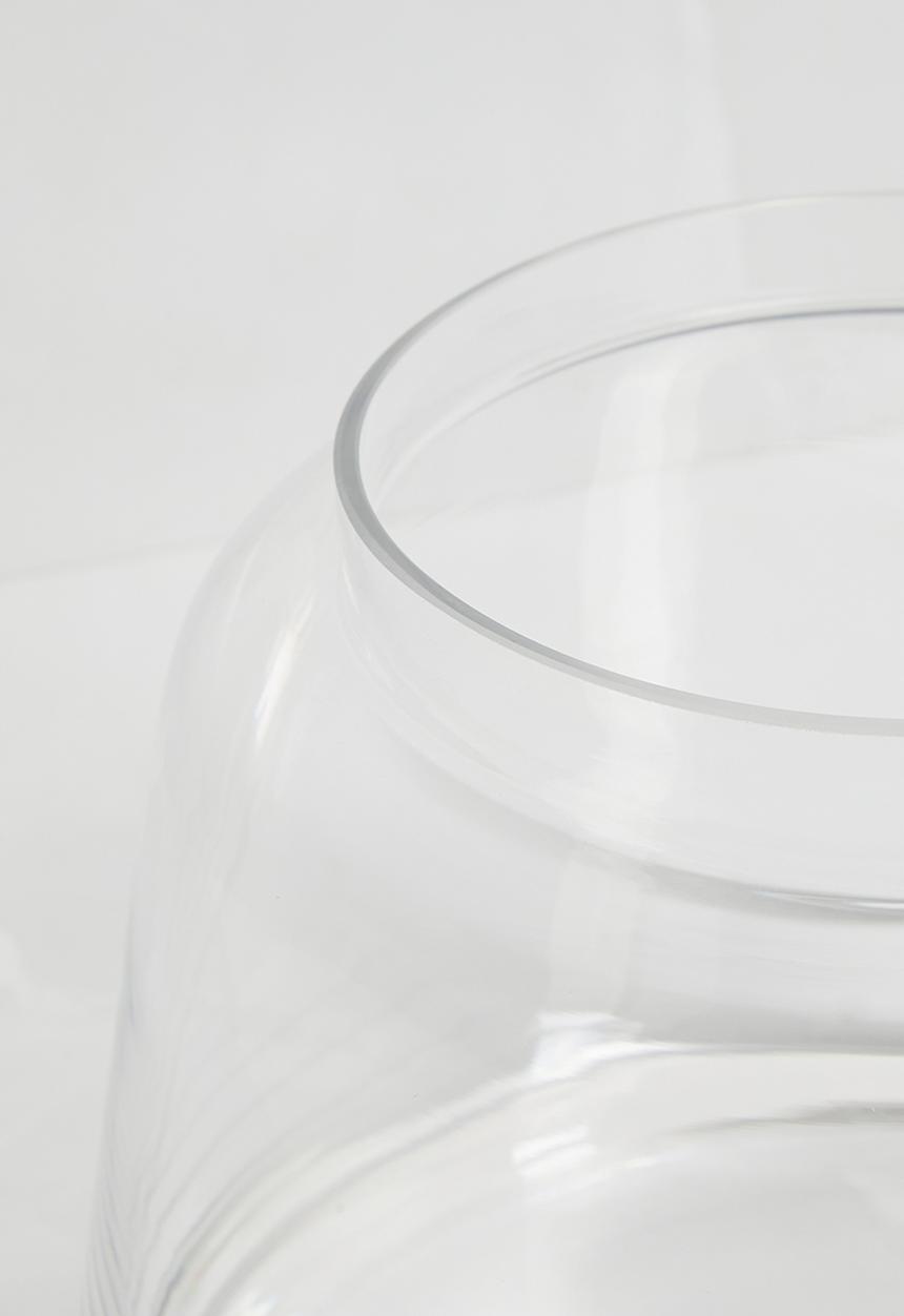 Silk By Design - Kaloh glass vase - Clear