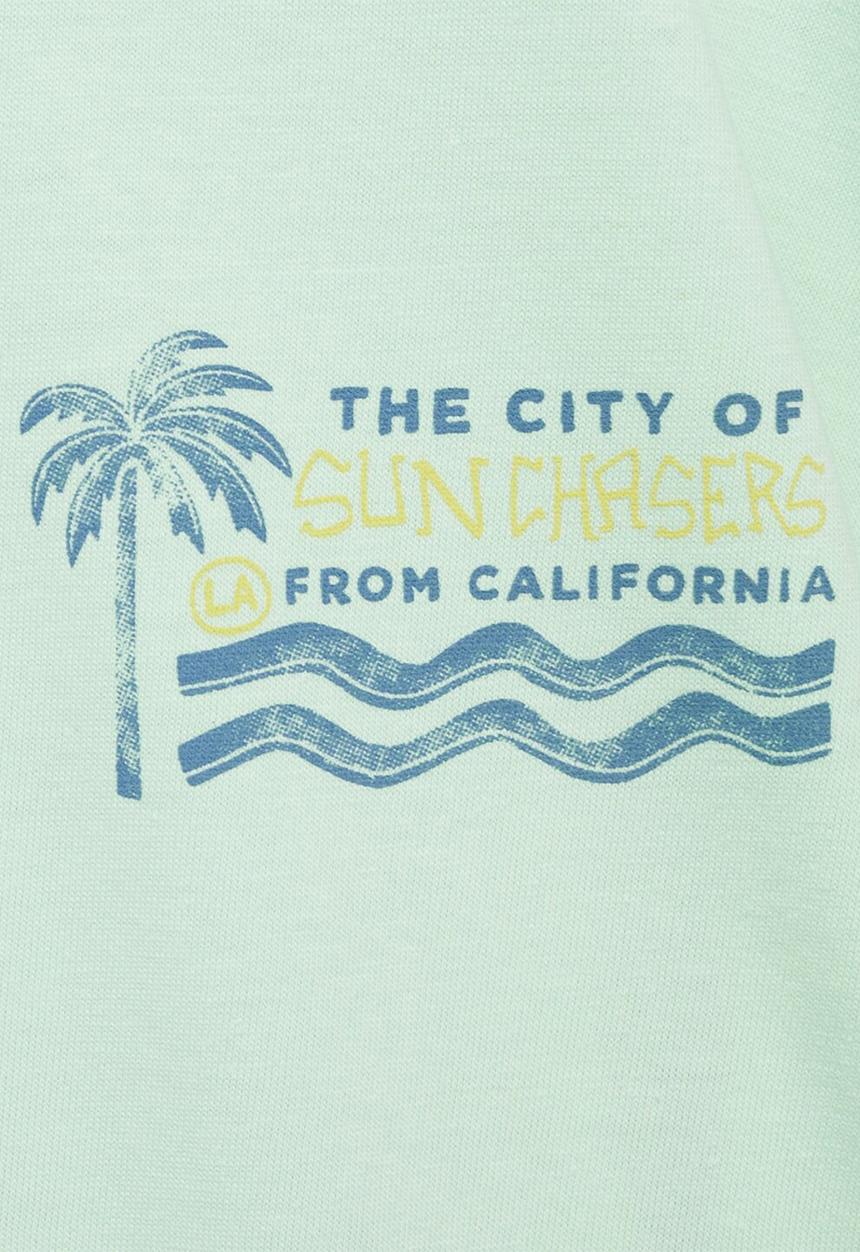 MANGO - T-shirt chasers - light/pastel green