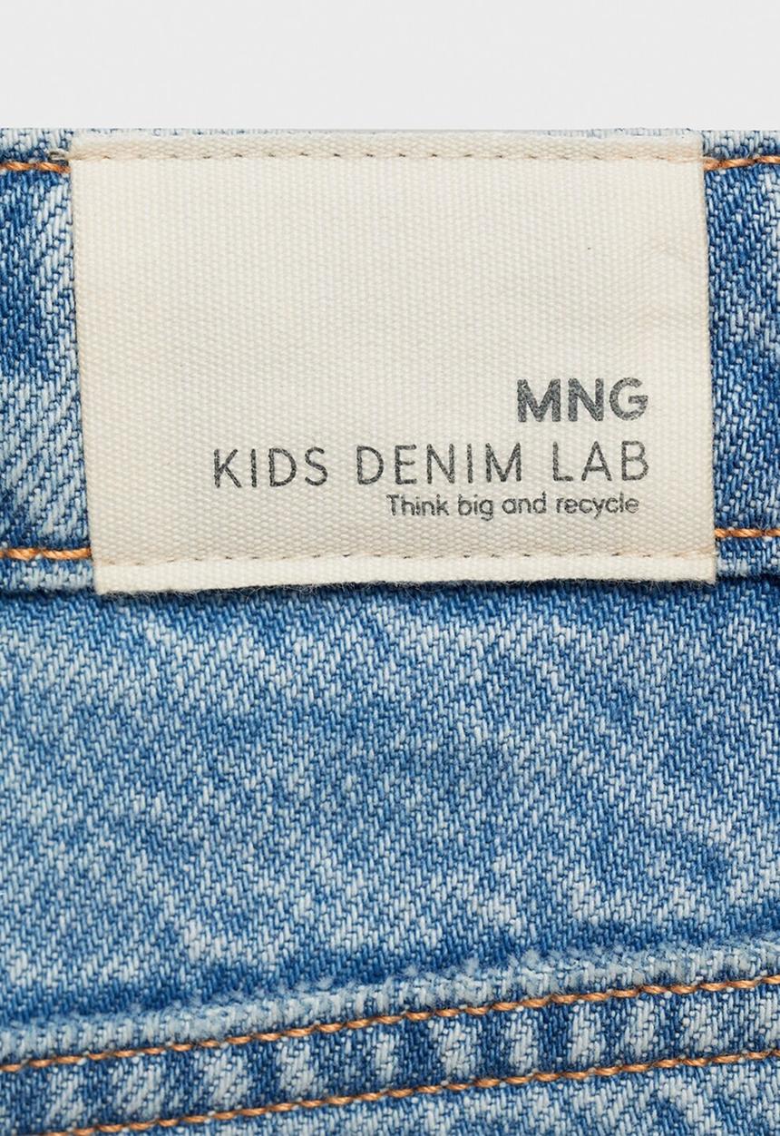 MANGO - Shorts isa - open blue