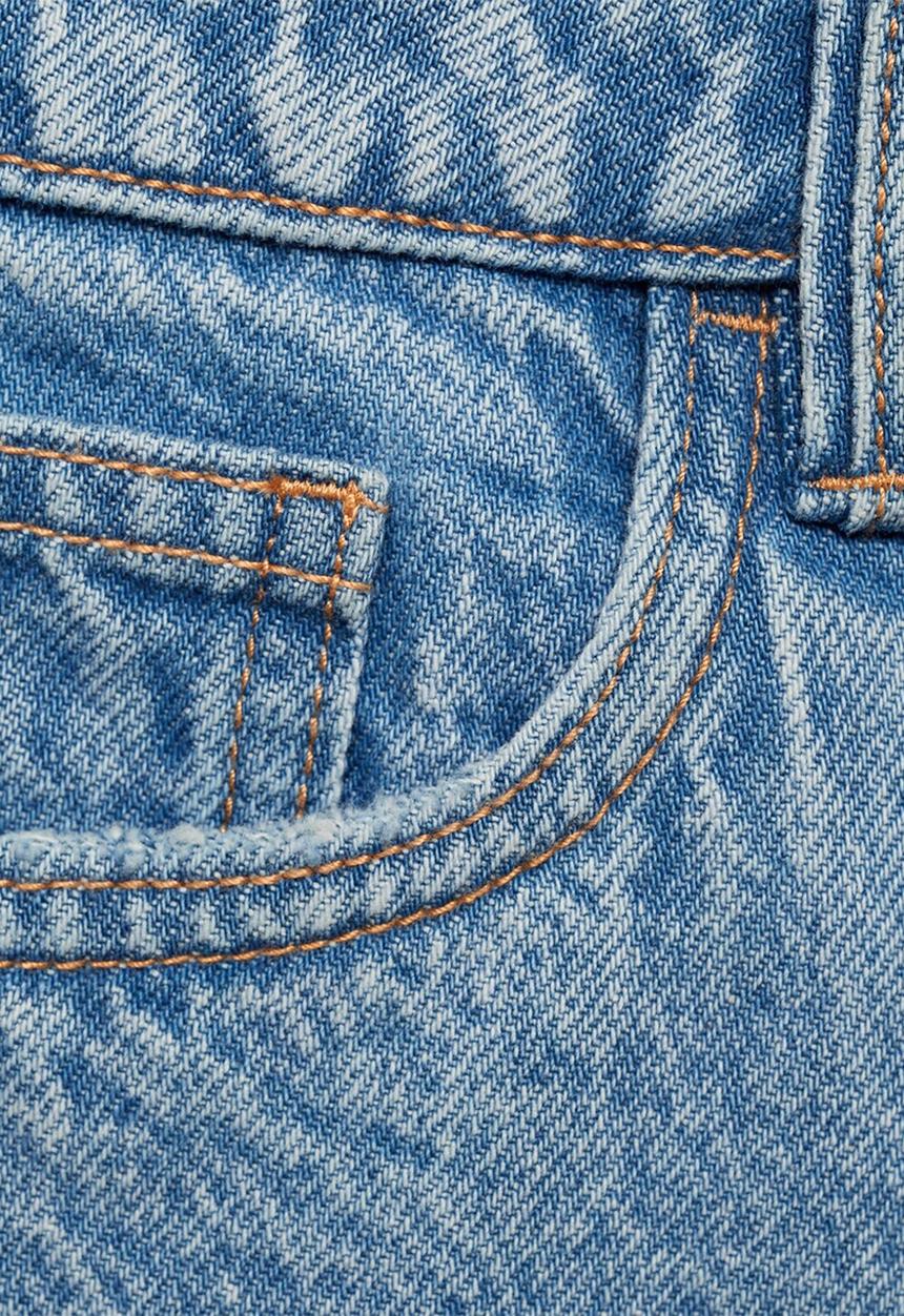 MANGO - Shorts isa - open blue