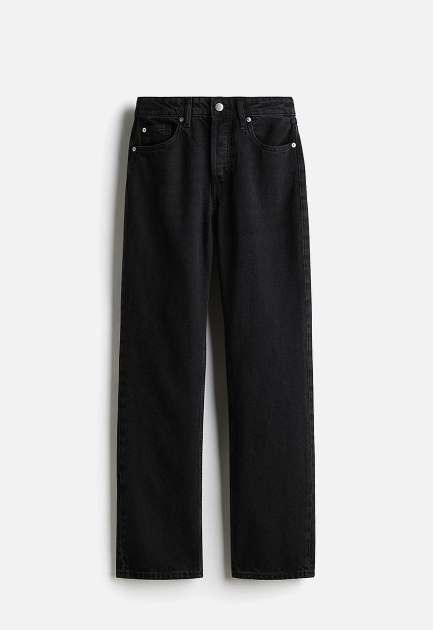H&M - Straight jeans - black
