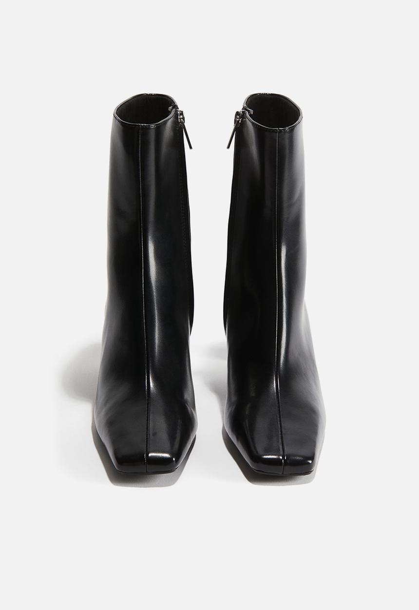 H&M - Heeled ankle boots - black