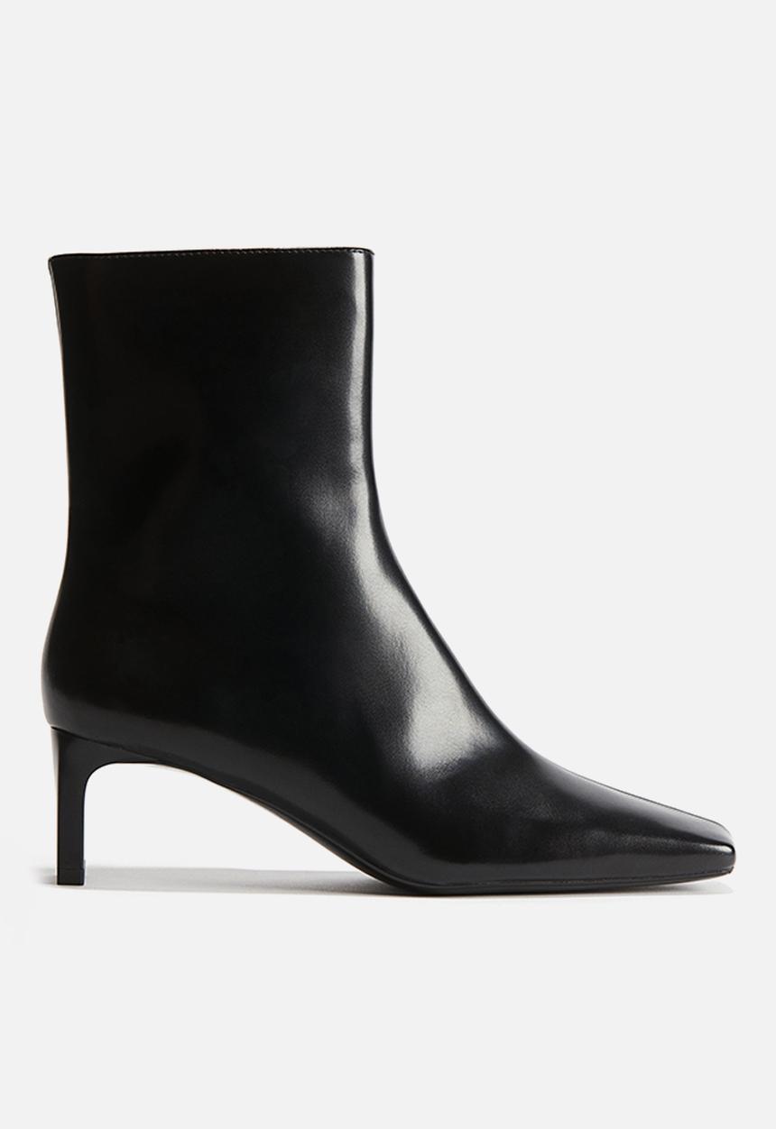 H&M - Heeled ankle boots - black