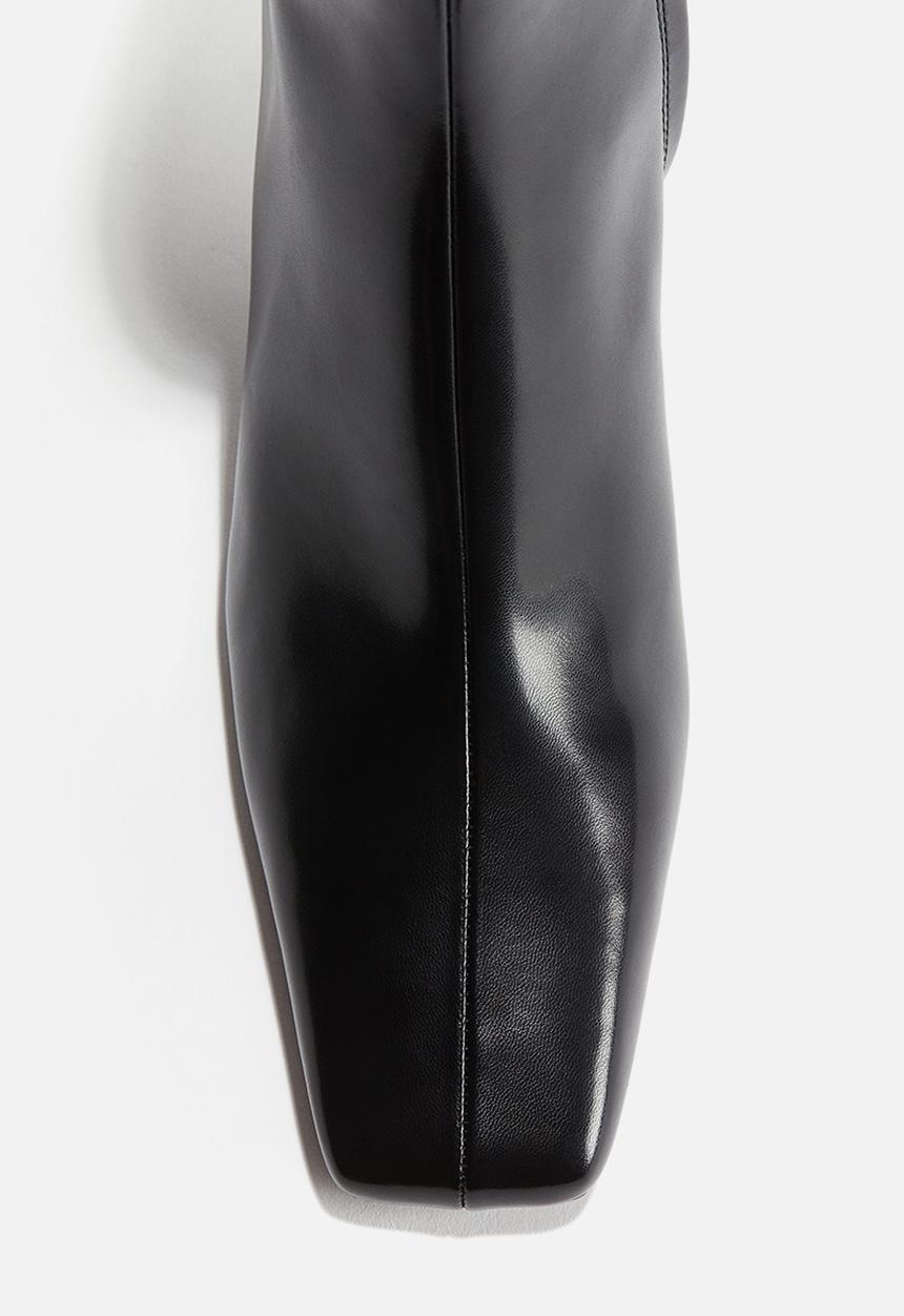 H&M - Heeled ankle boots - black