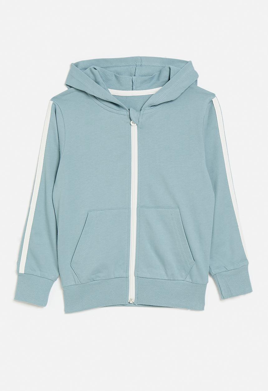 Pop Candy - Zip up hoodie-light blue