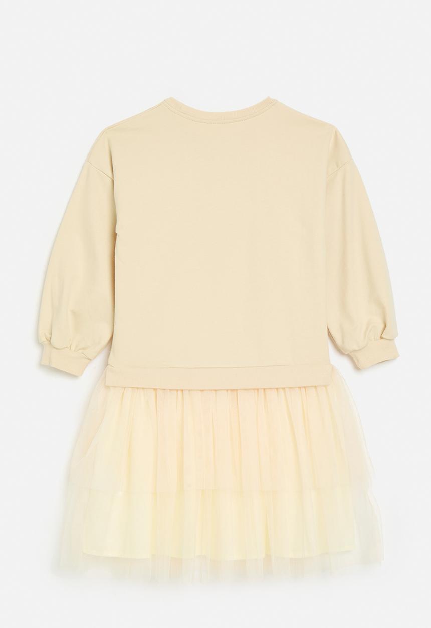 Pop Candy - Combo dress - neutral