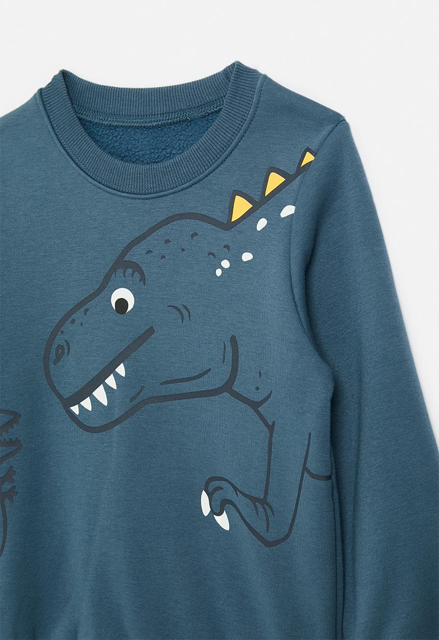 Pop Candy - Printed sweat top - light blue