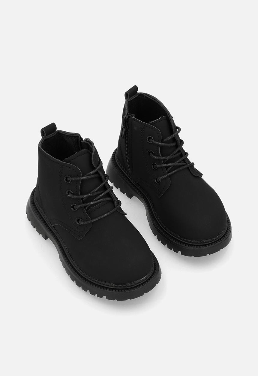 Pop Candy - Lace up boots - black