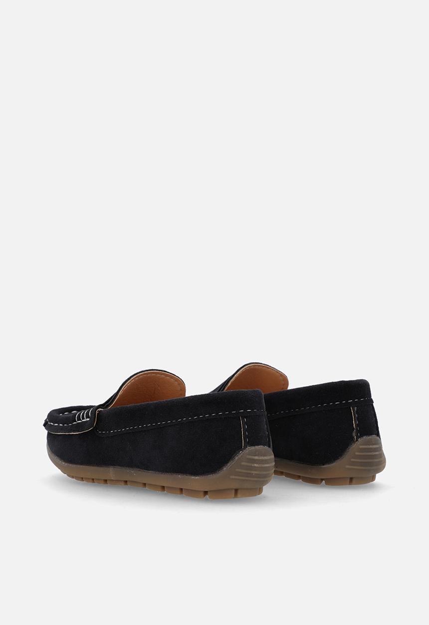 Pop Candy - Faux suede loafers - black