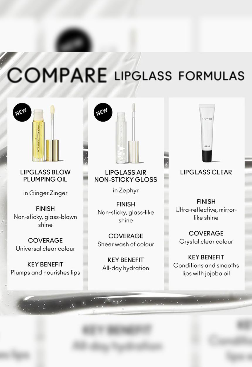 MAC - Lipglass Blow Plumping Oil - Ginger Zinger