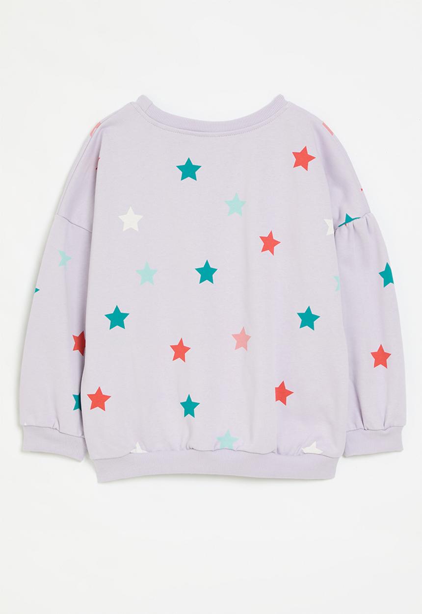 Pop Candy - Printed sweat top-purple