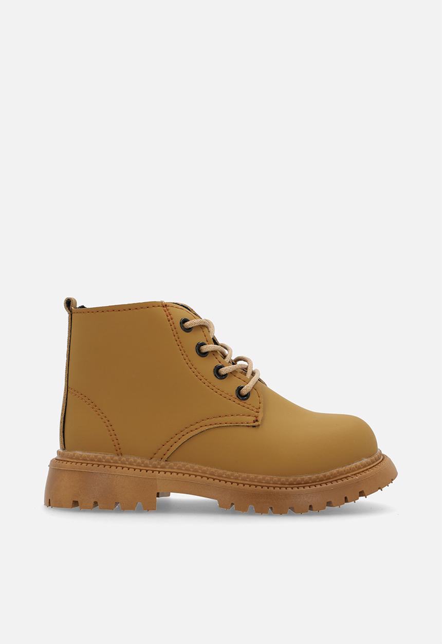 Pop Candy - Lace up boots - brown