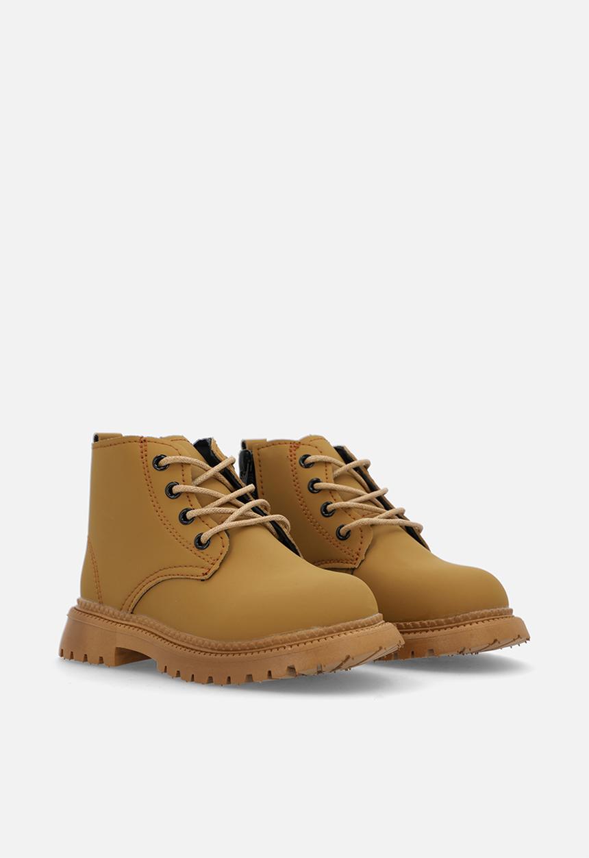Pop Candy - Lace up boots - brown