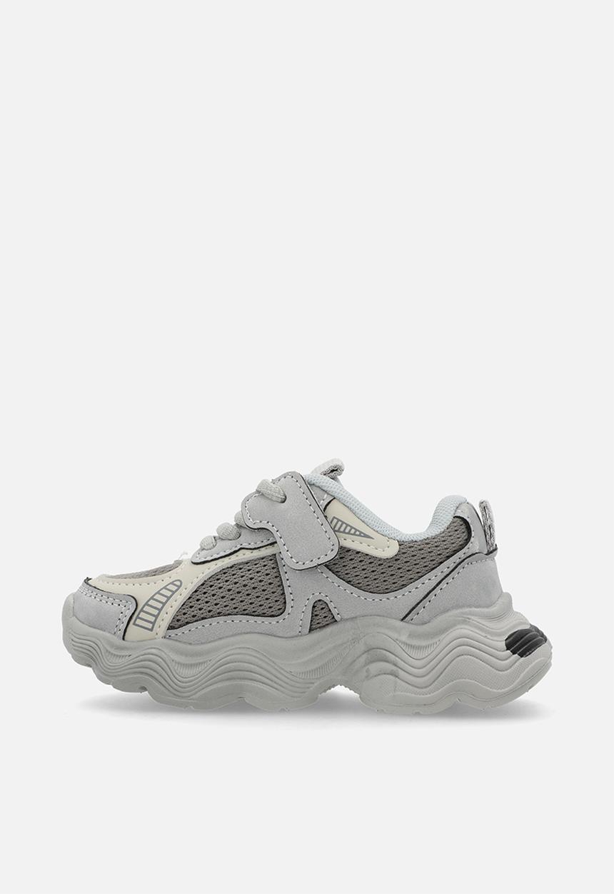 Pop Candy - Lace up chunky sneakers - grey