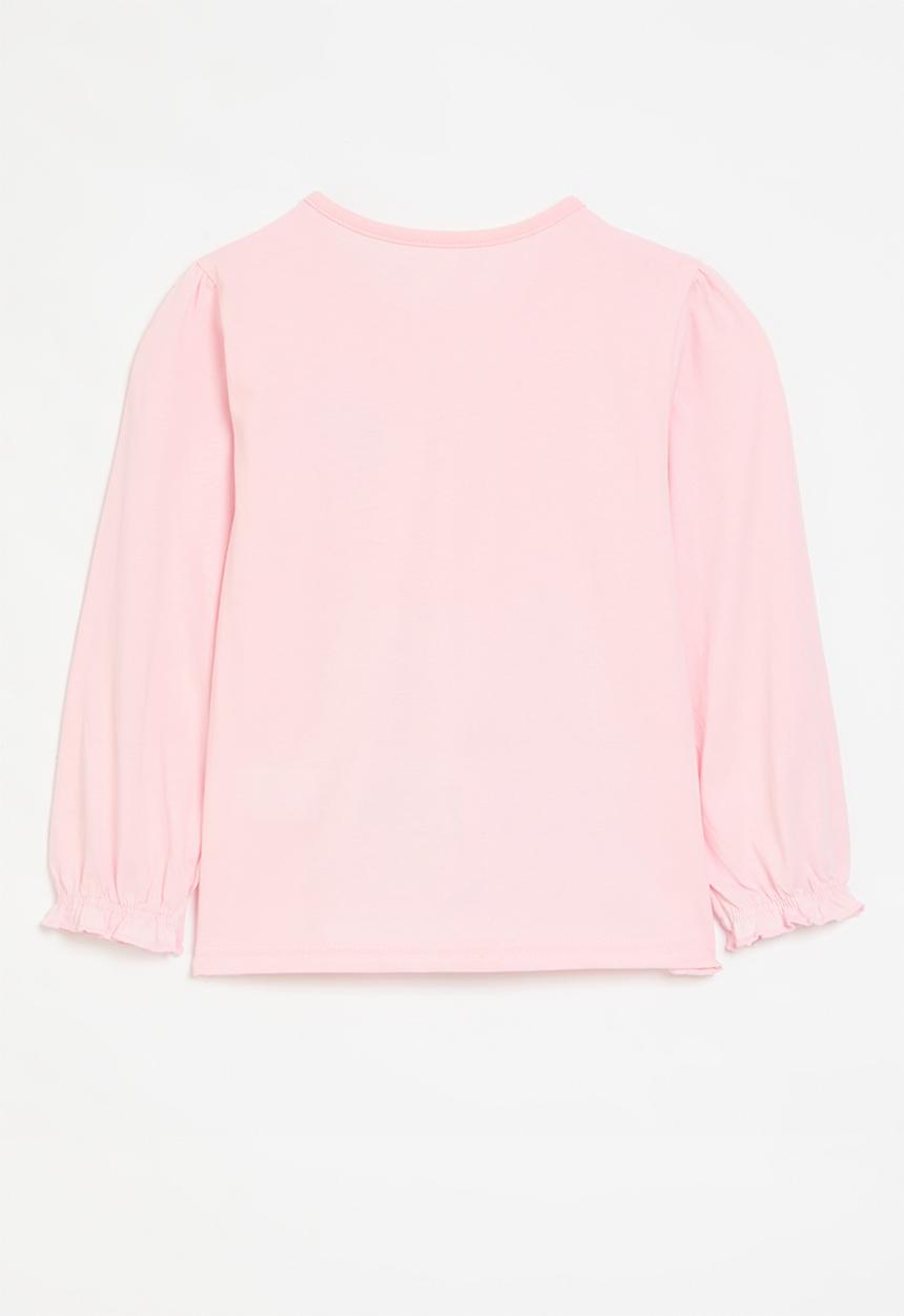 Pop Candy - Smock cuff top - pink