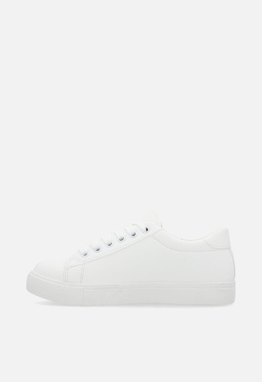 Pop Candy - Lace up sneakers-white