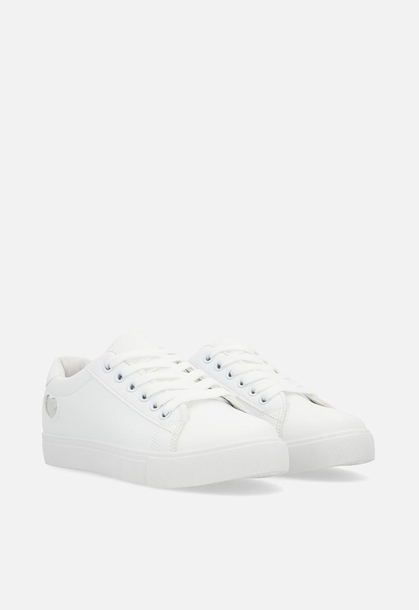 Pop Candy - Lace up sneakers-white