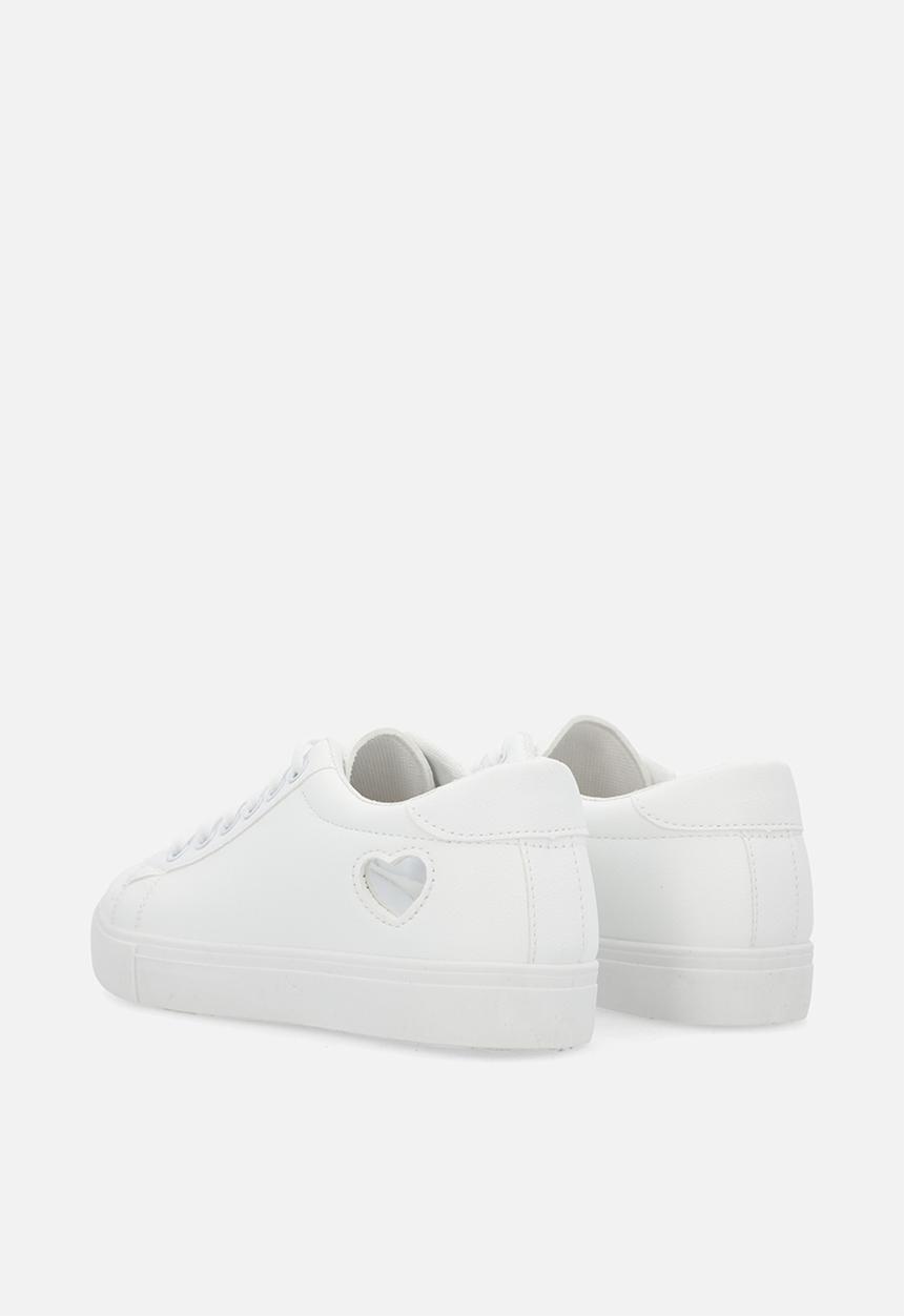 Pop Candy - Lace up sneakers-white