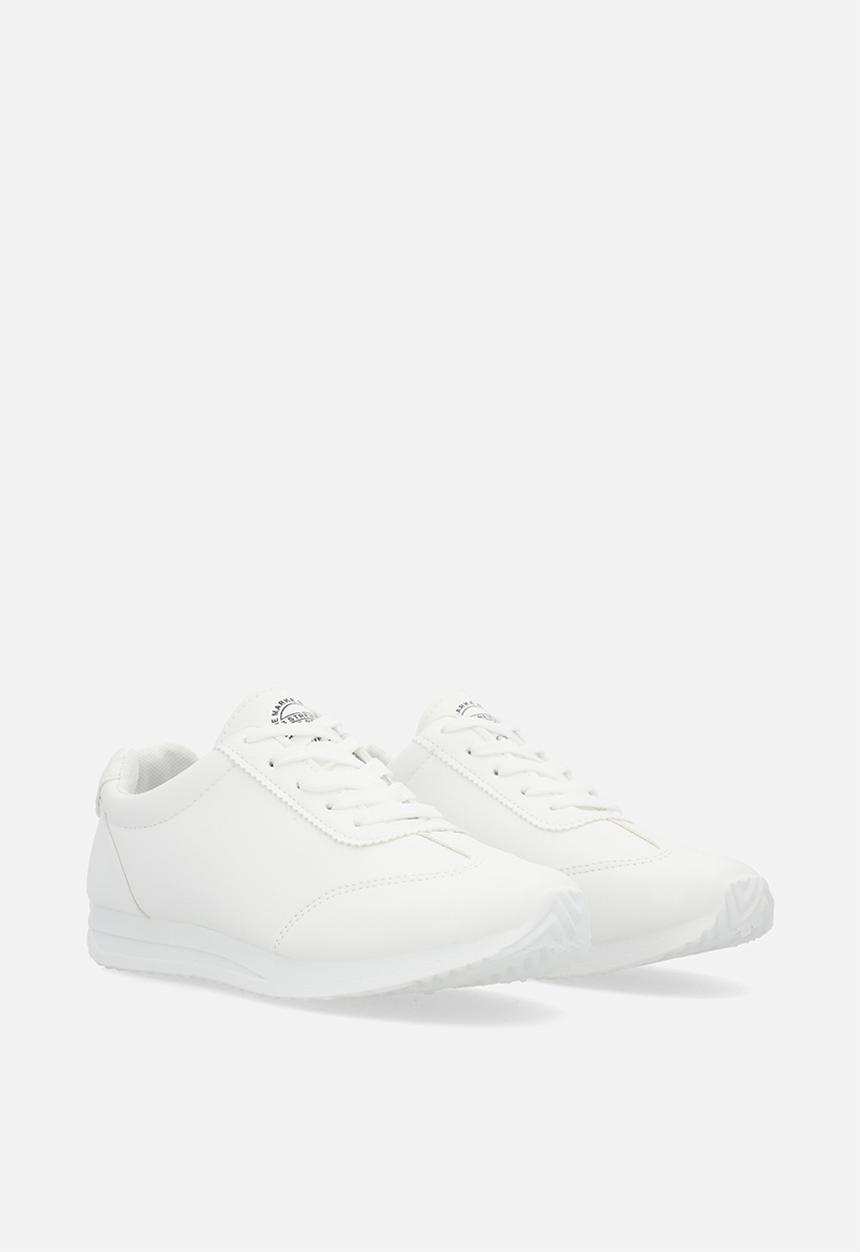 Pop Candy - Lace up sneakers-white
