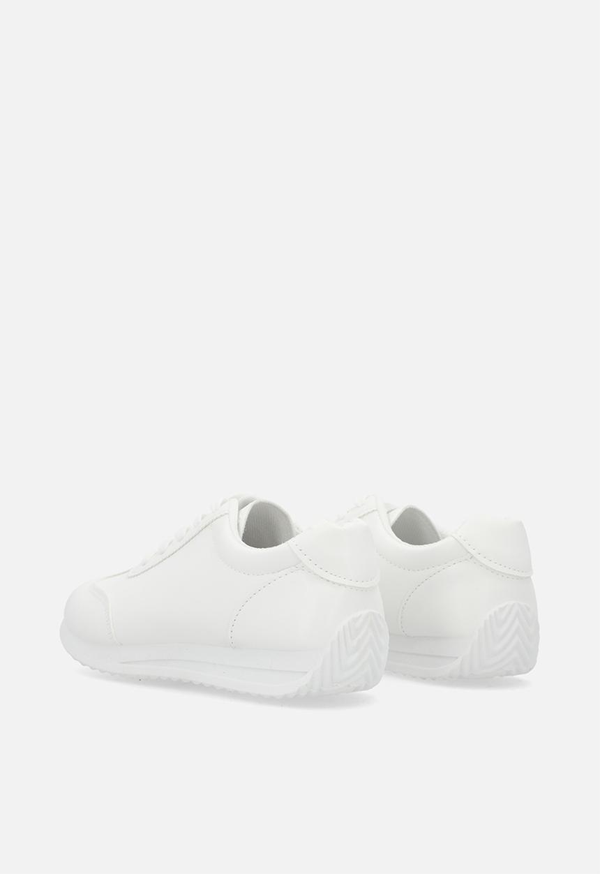 Pop Candy - Lace up sneakers-white