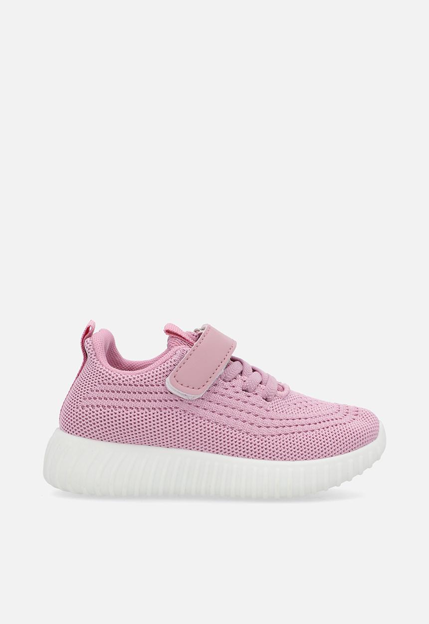 Pop Candy - Lace & adjustable strap fastener sneaker-pink
