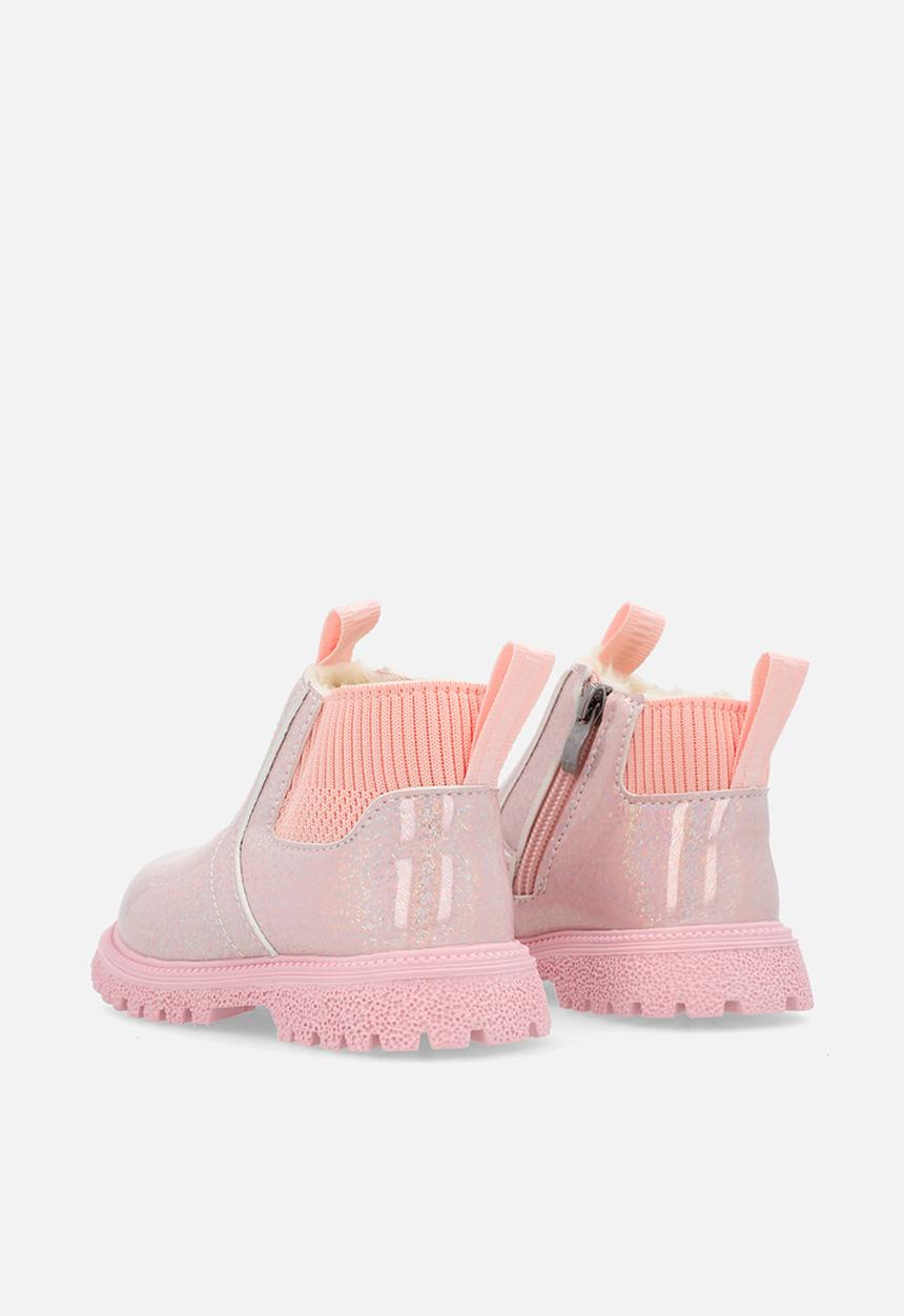 Pop Candy - Glitter PU boots - pink