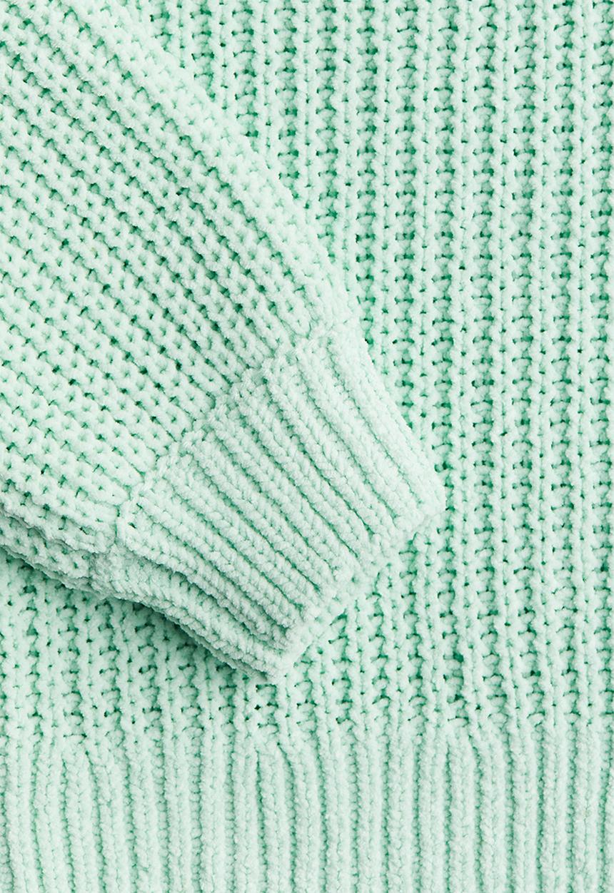 H&M - Chenille-knit jumper - mint green
