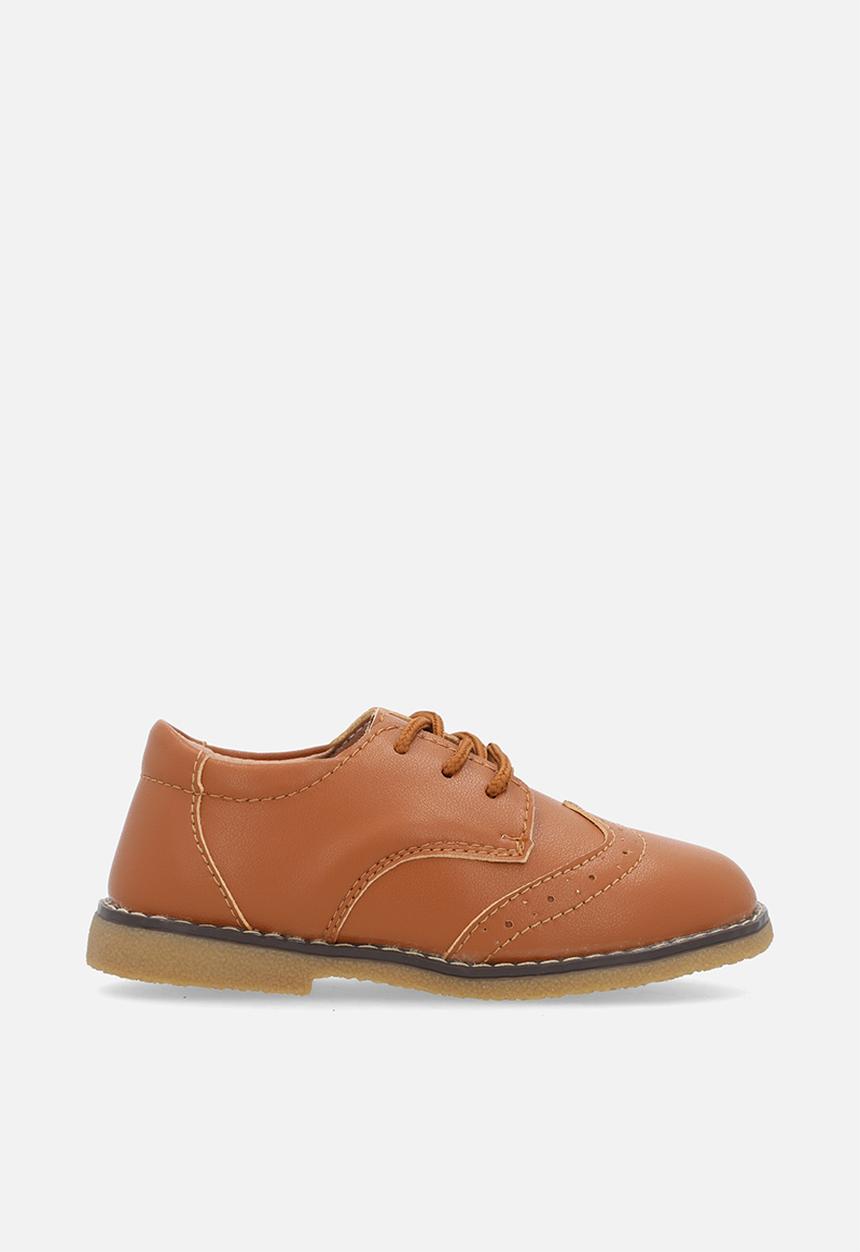 Pop Candy - Lace up oxford shoes - brown ochre