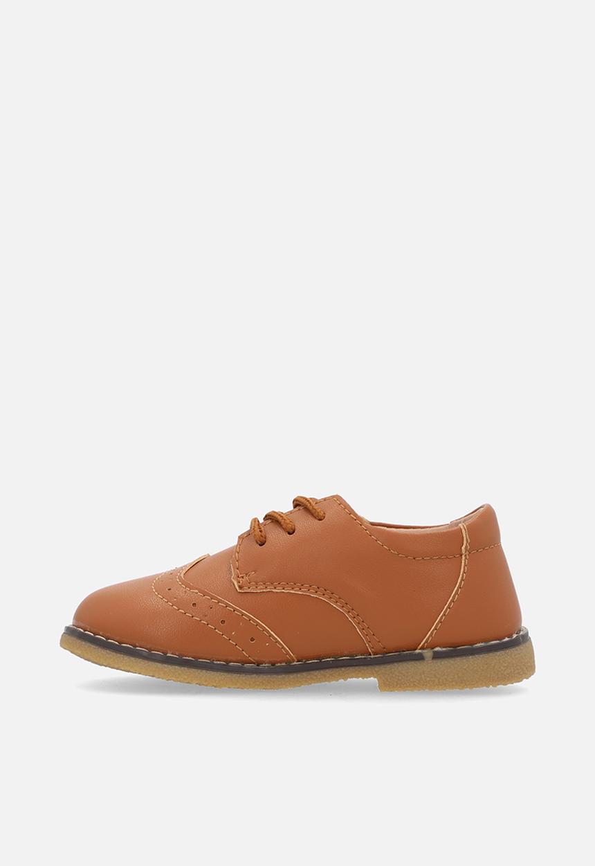 Pop Candy - Lace up oxford shoes - brown ochre