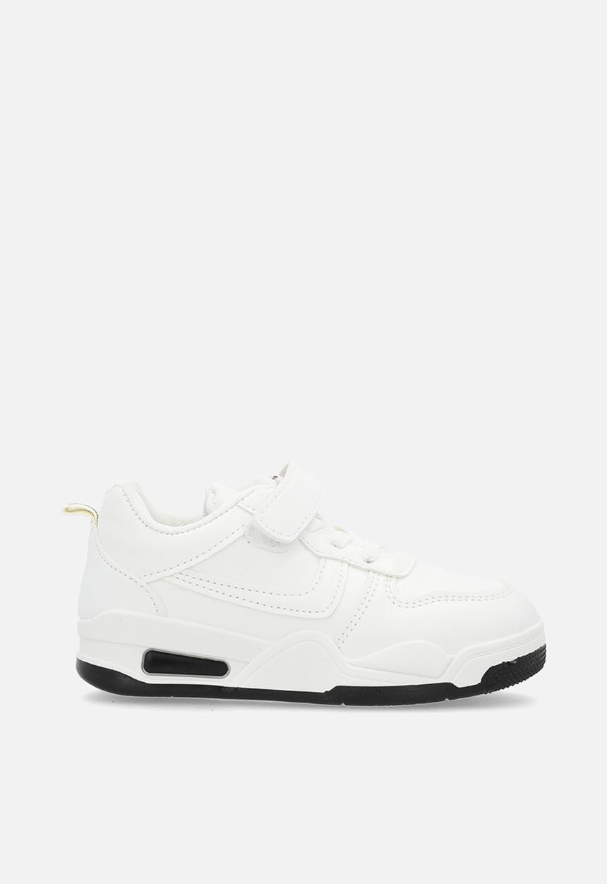 Pop Candy - Lace & adjustable fastener sneakers - white