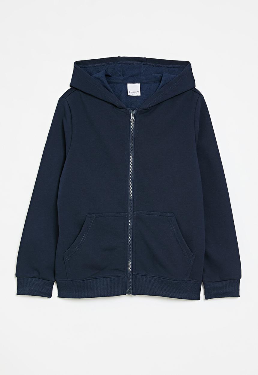 Pop Candy - Zip thru hoodie - navy