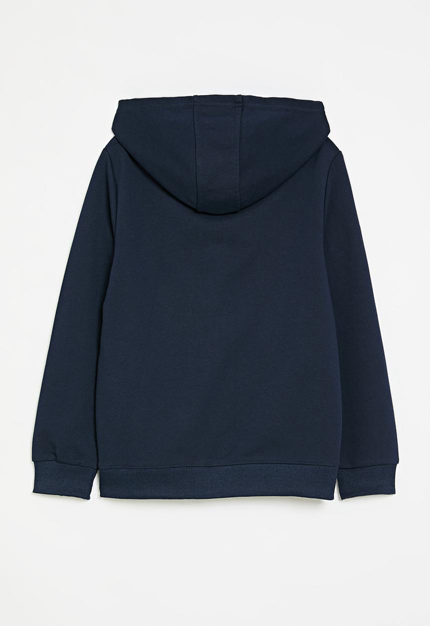 Pop Candy - Zip thru hoodie - navy